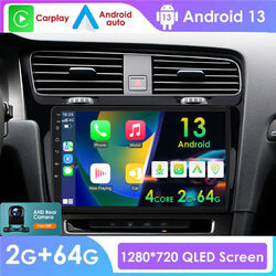 KAM+ DAB Android13 Autoradio 2+64G CarPlay GPS Nav WIFI BT für VW Golf 7 VII MK7