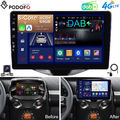 DAB+ Android 13 4+64GB Autoradio Carplay Für Toyota Aygo Citroen C1 Peugeot 108