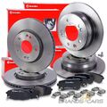 BREMBO BREMSSCHEIBEN +BREMSBELÄGE VORNE+HINTEN FÜR HYUNDAI I30 KIA CEED