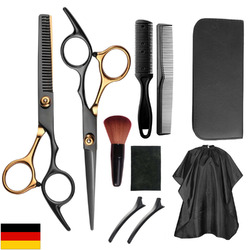 10ER PROFI HAARSCHERE SET EDELSTAHL FRISEURSCHERE EFFILIERSCHERE HAARSCHNEIDER