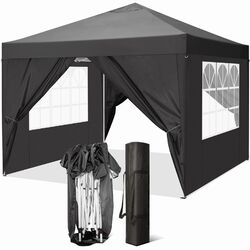 Faltpavillon 3mx3m Pavillon Zelt Wasserdicht Stabil Partyzelt Outdoor Gartenzelt