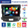 Für Mitsubishi Outlander Peugeot 4007 Android 13 Carplay Autoradio GPS Navi WIFI