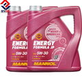 2x4 Liter MANNOL 5W-30 Energy Formula JP Motoröl Hyundai Toyota Nissan 5W30 KIA