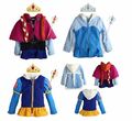 NEU NIEDLICHE Prinzessin Disney Cosplay Elsa schneeweiß Kapuzenjacke Mantel