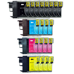 20 Druckerpatronen für Brother MFC-5490CN MFC-5890CN MFC-5895CN LC980 LC1100