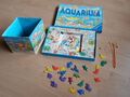 Aquarium 2931 Angelspiel Ravensburger 1989 + viele zusätzliche Fische Vintage