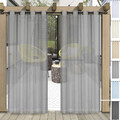 Wasserdicht Outdoor Vorhang mit Ösen Gardinen Garten UV Schutz Terrasse Rasen