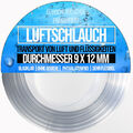 Aquarium Luft Universal Schlauch glasklar PVC 4 8 9 10 12 14 16 19 25 mm