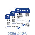 3 x Varta 319 Uhrenbatterien 1,55 V SR527SW SR64 RW 328 21mAh Batterie 