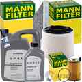 MANN INSPEKTIONSPAKET+6L ORIGINAL 0W20 ÖL passend für AUDI A4 B9 A5 F5 30+35 TDI