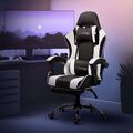 Massage Gaming Stuhl Bürostuhl Racing Schreibtischstuhl Gaming Chair Verstellbar