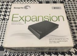 Seagate Expansion 2TB USB 3.0 Desktop Hard Drive - Black (STBV2000200)