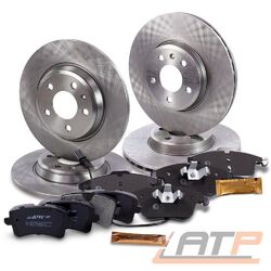 BREMSSCHEIBEN + BREMSBELÄGE BREMSKLÖTZE VORNE + HINTEN FÜR AUDI A4 8K A5 8F### FÜR PR-NUMMERN: 1LT 1LY 1KW 2EH PASSEND ###