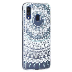 Hülle für Samsung Galaxy A50 A40 Handy Schutz Silikon Case + 3D Echt Glas Folie