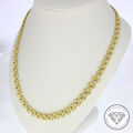 SONDERAKTION WERT 1.870,- Kronen Backstein Collier 585 Gold 14k 14 KT Kette XXYY