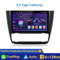 9" CarPlay Android 13 Autoradio BT DAB+ Für BMW 1er E81 E82 E87 E88 2004-2011 