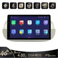 9" 4+32GB Autoradio Für Fiat 500 500C 2007-2015 CarPlay Android 12 GPS Navi WiFi