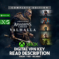 Assassin's Creed Valhalla Komplett Xbox One Series X|S - VPN Argentinien Key Code