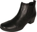 CAPRICE Schuhe Chelsea Boots  SONDERPREIS  Stiefeletten Schwarz echt Leder NEU 