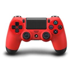 PS4 - Original Wireless DualShock 4 Controller #Magma Red / rot V1 [Sony]