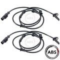 2x Sensor für Raddrehzahl A.B.S. 30663 2 Sensor Raddrehzahl links rechts