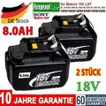 2x 8AH Ersatz Original Akku Für Makita BL1860 18V LXT Li-ion BL1850 BL1830 LED 