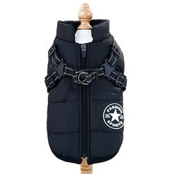 Große Hunde Jacke mit Griff Winter Warme Hunde Kleidung Groß Klein Wasserfest