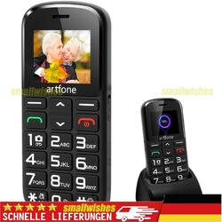 Artfone Seniorenhandy ohne Vertrag Dual SIM | Rentner Handy | SOS große Tasten