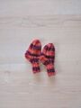 Selbstgestrickte Baby-Socken