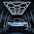 5X-14X Hexagon LED Lampe Röhren Werkstatt Garage Wand Decken Leuchte Beleuchtung