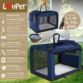 LOVPET® Hundebox Hundetransportbox faltbar Transporttasche Autobox Tragetasche