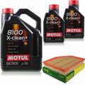 MOTUL 7L 5W-30 Motoröl+MANN-FILTER für BMW 6er Cabriolet E64 630i  Touring E61