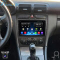 9" Android 13 Autoradio 1+32GB Für Mercedes Benz C-Klasse W203 GPS Navi BT +Kam