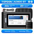 🔥TOPDON AD800 BT Profi KFZ OBD2 Diagnosegerät Auto Scanner ALLE SYSTEM TPMS DE