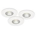 Einbauleuchte Malmbergs MD-315 LED Einbaulampe 3er Set 13W IP44 Dimmbar Trafo Ru