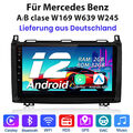 Carplay Autoradio GPS Für Mercedes-Benz A/B Klasse Vito Viano Sprinter 2+32G BT