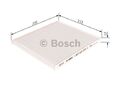 BOSCH 1 987 432 254 Innenraumfilter Filter Pollenfilter für KIA Partikelfilte