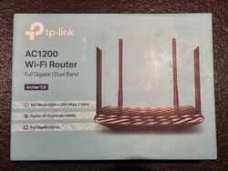 TP-Link Archer C6 AC1200 Dual-Band MU-MIMO Gigabit WLAN Router 2,4 GHz 5 GHz V