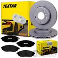 TEXTAR BREMSSCHEIBEN 236mm + BELÄGE VORNE passend für CHEVROLET SPARK 2010-2015