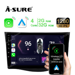 2+32G Autoradio Android 13 GPS Navi BT WIFI USB FM für Toyota RAV4 MK3 2006-2011