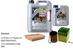 MANN Inspektionspaket 6 L LIQUI MOLY Special Tec F 5W-30 für Ford Fusion JU 