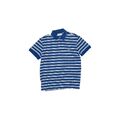 Lacoste Polo Shirt gestreift - Blau/Weiß | Größe S | Top Zustand