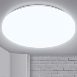 24W Rund LED Deckenleuchte Deckenlampe Badleuchte Wohnzimmer Küche Flur weiß