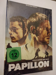 Papillon Mediabook , 2 Disc limited edition , Cover B , Remake , neu ovp fsk 12