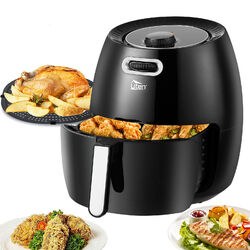 6.5L XXL Uten Fritteusen Friteuse Heißluftfritteuse Airfryer Heißluftofen Pommes