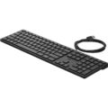 HP Slim USB Tastatur Halley Schwarz - Deutsch QWERTZ - L96909-041 Neu OVP