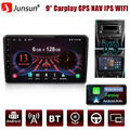 Autoradio Android13 128GB Carplay RDS GPS NAV DAB 2DIN Für Audi A3 S3 RS3 8P1 8V