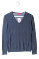 ESPRIT V-Ausschnitt-Pullover Damen Gr. DE 36 blau Casual-Look