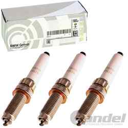 3x ORIGINAL BMW ZÜNDKERZE passend für 16-18i 1er 2er i8 F40 F45 MINI F56 B38 A15