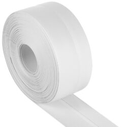 PVC Selbstklebend Weichsockelleiste Weich 5,5cm x 10m Fussleiste Bodenleisten DE